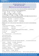 Tổng hợp 5 đề thi giữa học kì 2 Tiếng Anh 12 mới có đáp án